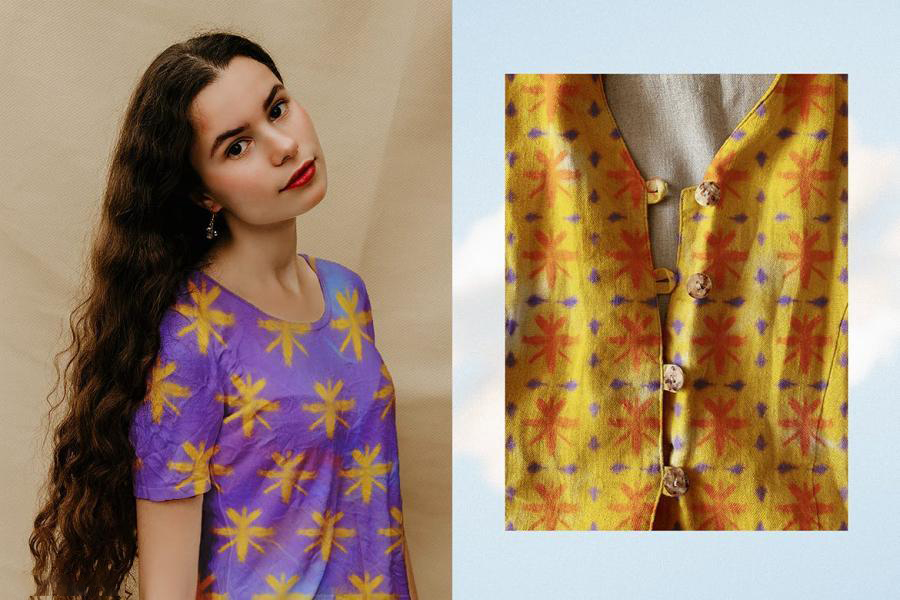 Procreate笔刷-时尚扎染图案纹理笔刷和色卡素材 笔刷资源 sucaiwan.com