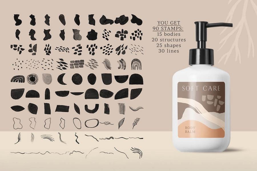 procreate笔刷-水彩树叶植物艺术装饰几何线条图案笔刷素材 笔刷资源 第30张-素材湾丨精选海外优质设计素材资源 procreate笔刷-水彩树叶植物艺术装饰几何线条图案笔刷素材 笔刷资源 sucaiwan.com