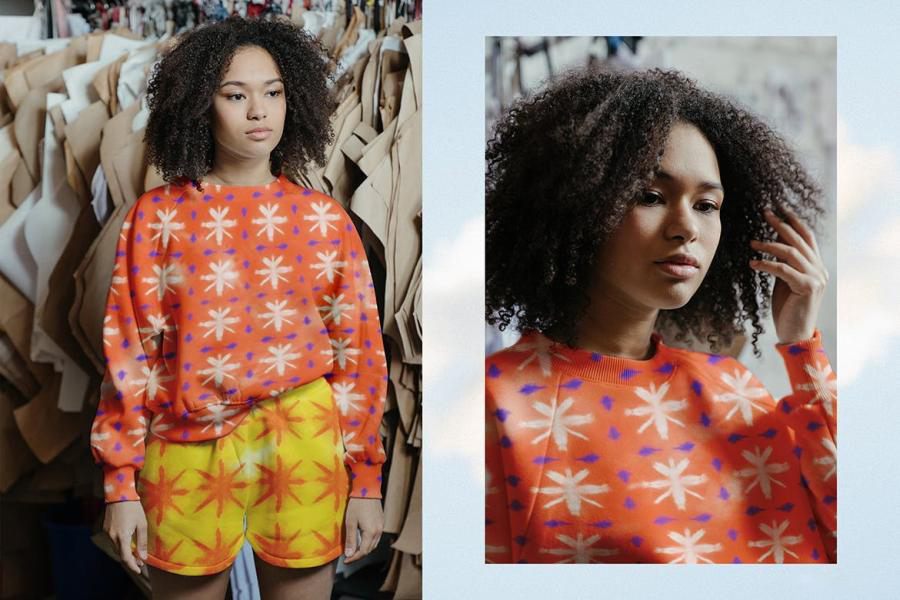 Procreate笔刷-时尚扎染图案纹理笔刷和色卡素材 笔刷资源 sucaiwan.com