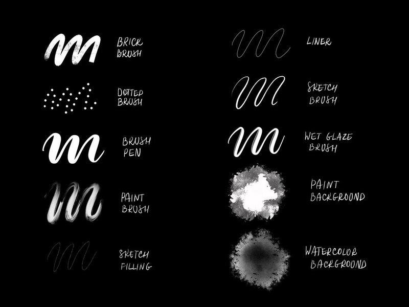 Procreate笔刷-铅笔水彩粗细线条绘画Procreate笔刷素材 笔刷资源 第2张-素材湾丨精选海外优质设计素材资源 Procreate笔刷-铅笔水彩粗细线条绘画Procreate笔刷素材 笔刷资源 sucaiwan.com
