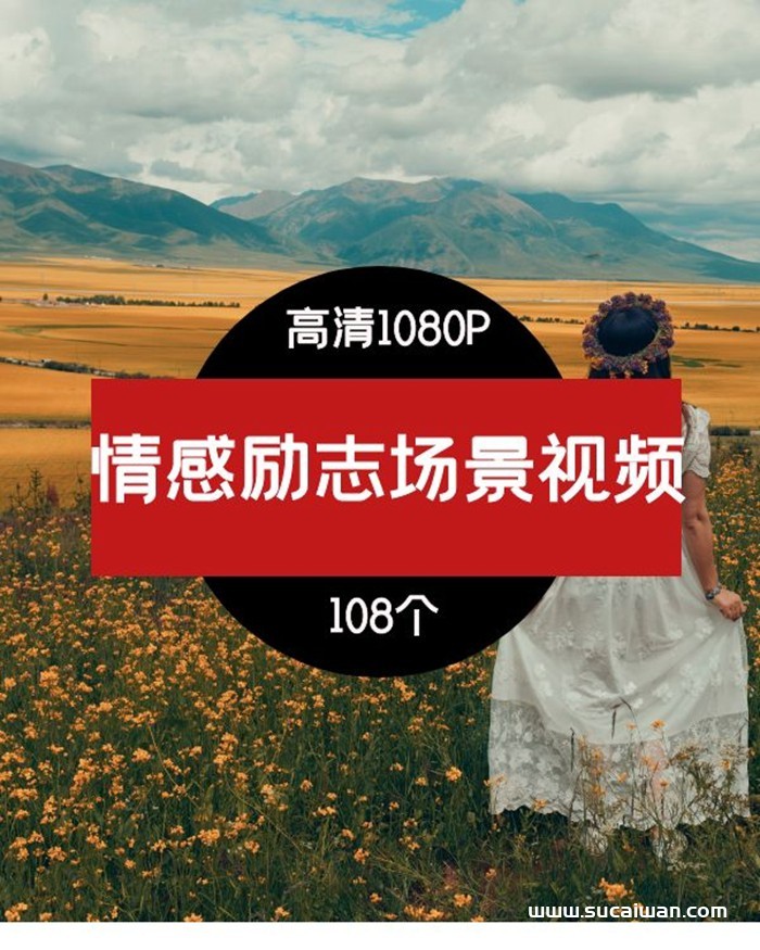 抖音情感励志场景短视频素材 短视频素材 sucaiwan.com