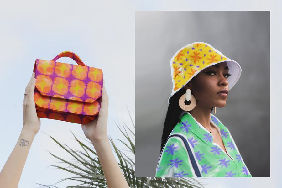 Procreate笔刷-时尚扎染图案纹理笔刷和色卡素材 笔刷资源 sucaiwan.com