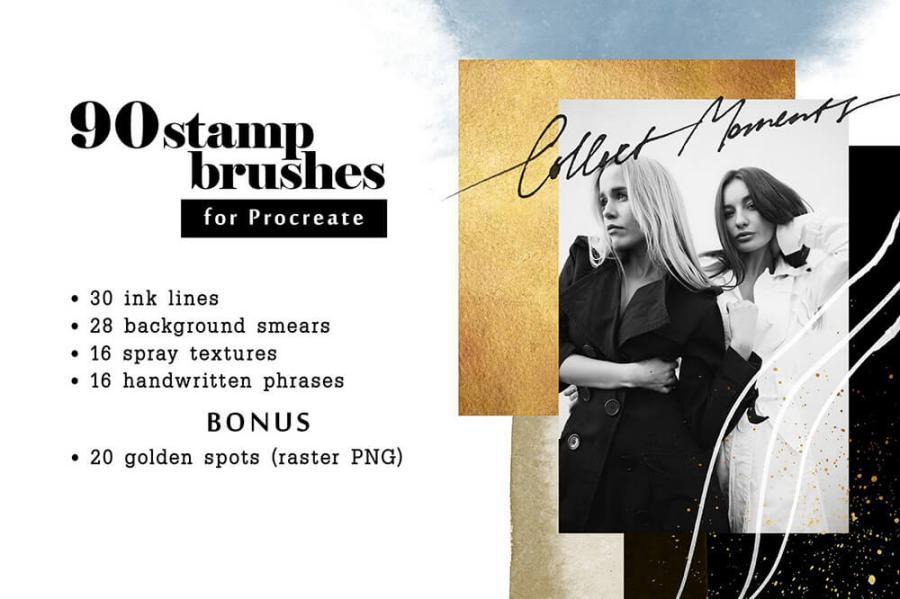 procreate笔刷-水彩树叶植物艺术装饰几何线条图案笔刷素材 笔刷资源 第9张-素材湾丨精选海外优质设计素材资源 procreate笔刷-水彩树叶植物艺术装饰几何线条图案笔刷素材 笔刷资源 sucaiwan.com