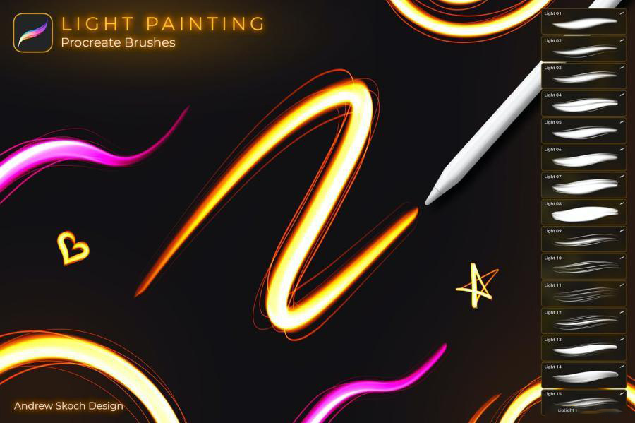 Pocreate笔刷-创意灯光效果Pocreate艺术绘画笔刷资源下载 笔刷资源 第1张-素材湾丨精选海外优质设计素材资源 Pocreate笔刷-创意灯光效果Pocreate艺术绘画笔刷资源下载 笔刷资源 sucaiwan.com