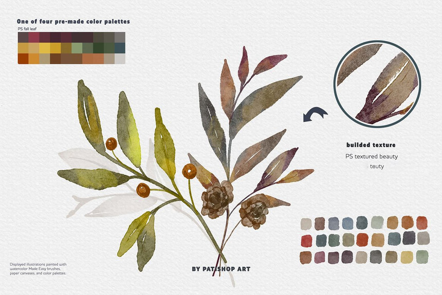 Procreate笔刷-水彩画色彩Procreate笔刷素材套装 笔刷资源 第6张-素材湾丨精选海外优质设计素材资源 Procreate笔刷-水彩画色彩Procreate笔刷素材套装 笔刷资源 sucaiwan.com