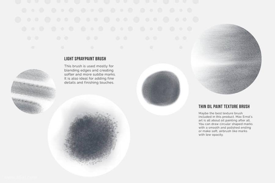 Procreate笔刷-油画油漆画布阴影纹理笔刷和色卡素材 笔刷资源 第2张-素材湾丨精选海外优质设计素材资源 Procreate笔刷-油画油漆画布阴影纹理笔刷和色卡素材 笔刷资源 sucaiwan.com