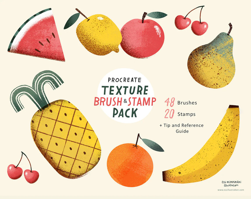 Procreate笔刷-线条纹理图案插画Procreate笔刷素材 笔刷资源 第2张-素材湾丨精选海外优质设计素材资源 Procreate笔刷-线条纹理图案插画Procreate笔刷素材 笔刷资源 sucaiwan.com