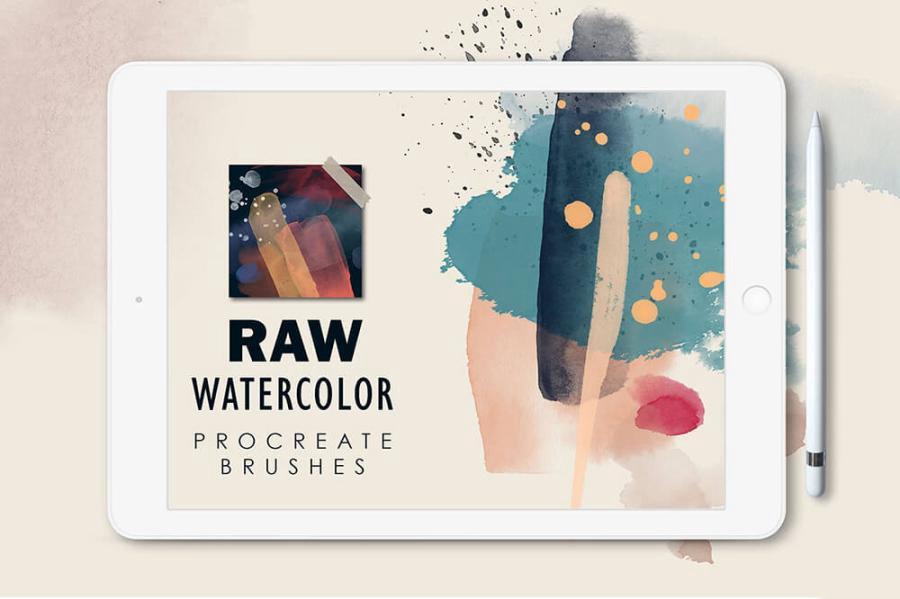 procreate笔刷-水彩树叶植物艺术装饰几何线条图案笔刷素材 笔刷资源 第1张-素材湾丨精选海外优质设计素材资源 procreate笔刷-水彩树叶植物艺术装饰几何线条图案笔刷素材 笔刷资源 sucaiwan.com