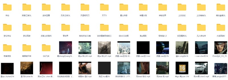游戏CG视频素材高清下载 短视频素材 sucaiwan.com