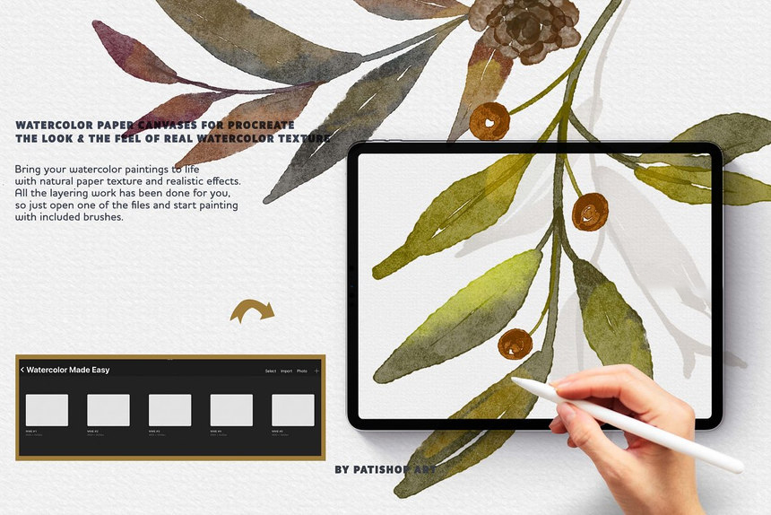 Procreate笔刷-水彩画色彩Procreate笔刷素材套装 笔刷资源 第4张-素材湾丨精选海外优质设计素材资源 Procreate笔刷-水彩画色彩Procreate笔刷素材套装 笔刷资源 sucaiwan.com