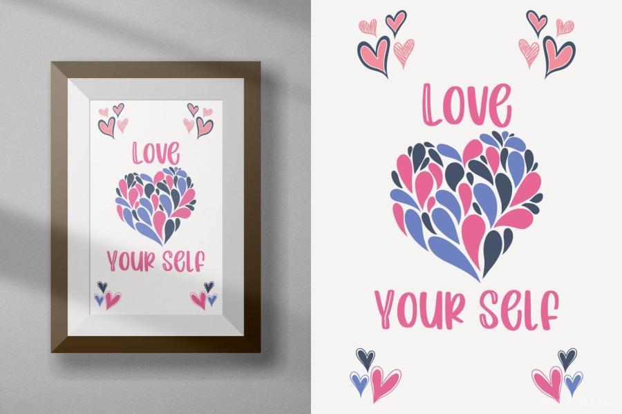 Procreate笔刷-卡通可爱甜蜜爱心图案笔刷素材 笔刷资源 第2张-素材湾丨精选海外优质设计素材资源 Procreate笔刷-卡通可爱甜蜜爱心图案笔刷素材 笔刷资源 sucaiwan.com