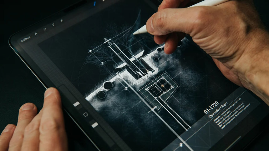 Procreate笔刷-网格植物画笔铅笔图案笔刷及背景图色卡素材包 笔刷资源 第3张-素材湾丨精选海外优质设计素材资源 Procreate笔刷-网格植物画笔铅笔图案笔刷及背景图色卡素材包 笔刷资源 sucaiwan.com