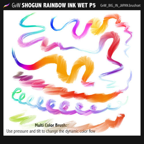 Procreate笔刷-水彩墨水颜料漫画笔刷集合包 笔刷资源 第5张-素材湾丨精选海外优质设计素材资源 Procreate笔刷-水彩墨水颜料漫画笔刷集合包 笔刷资源 sucaiwan.com