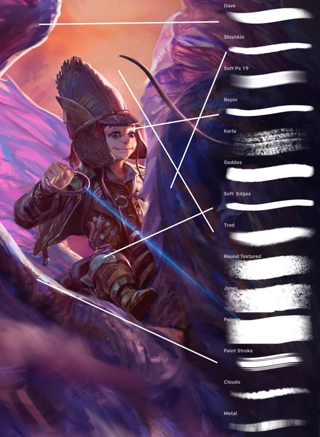 Procreate笔刷-漫画插画专用的Procreate笔刷素材资源 笔刷资源 第3张-素材湾丨精选海外优质设计素材资源 Procreate笔刷-漫画插画专用的Procreate笔刷素材资源 笔刷资源 sucaiwan.com