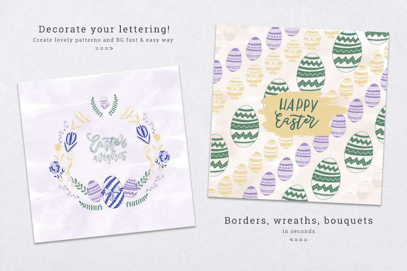 Procreate笔刷-复活节主题印章和水彩花卉笔刷素材资源 笔刷资源 第5张-素材湾丨精选海外优质设计素材资源 Procreate笔刷-复活节主题印章和水彩花卉笔刷素材资源 笔刷资源 sucaiwan.com