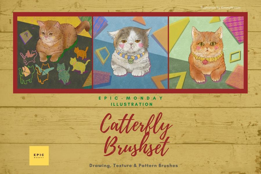 Procreate笔刷-水彩铅笔油画素描纹理笔刷素材资源 笔刷资源 sucaiwan.com