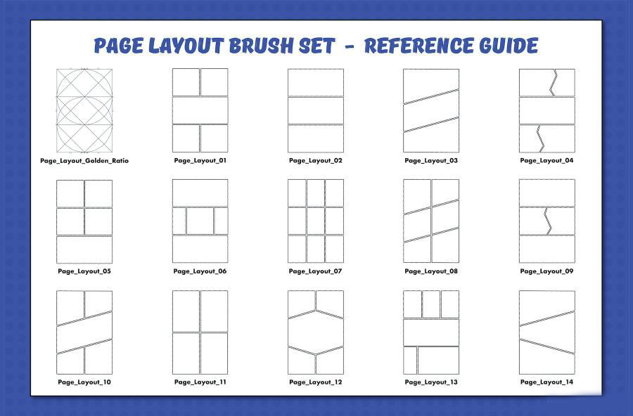 procreate笔刷-漫画创作设计线条图案笔刷工具包 笔刷资源 第4张-素材湾丨精选海外优质设计素材资源 procreate笔刷-漫画创作设计线条图案笔刷工具包 笔刷资源 sucaiwan.com