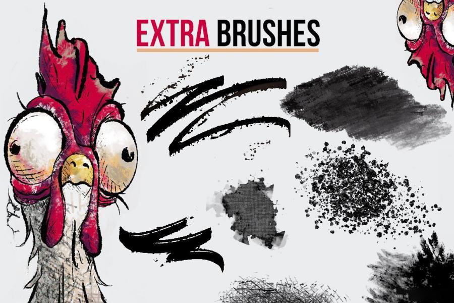 Procreate笔刷-马克笔故障毛刺凌乱草稿铅笔线条效果笔刷素材 笔刷资源 第2张-素材湾丨精选海外优质设计素材资源 Procreate笔刷-马克笔故障毛刺凌乱草稿铅笔线条效果笔刷素材 笔刷资源 sucaiwan.com