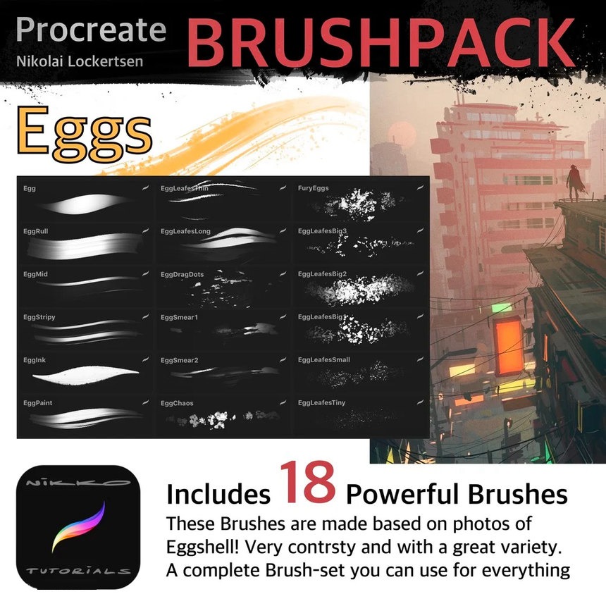 Procreate笔刷-自然插画风格纹理形状笔刷素材资源 笔刷资源 第2张-素材湾丨精选海外优质设计素材资源 Procreate笔刷-自然插画风格纹理形状笔刷素材资源 笔刷资源 sucaiwan.com