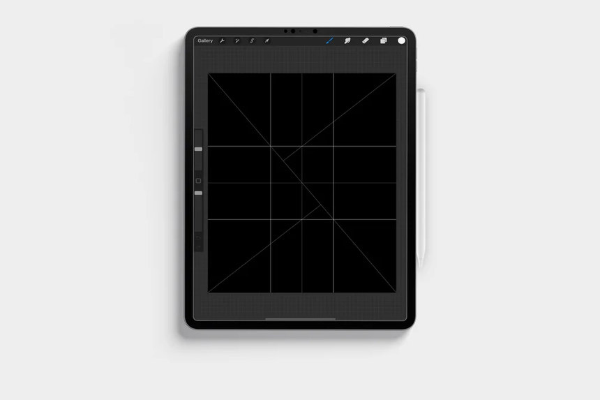 Procreate笔刷-网格植物画笔铅笔图案笔刷及背景图色卡素材包 笔刷资源 第6张-素材湾丨精选海外优质设计素材资源 Procreate笔刷-网格植物画笔铅笔图案笔刷及背景图色卡素材包 笔刷资源 sucaiwan.com