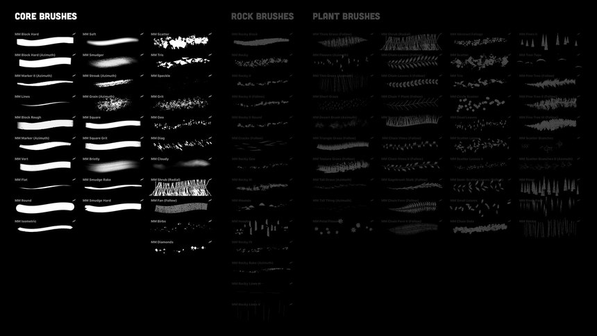 procreate笔刷-自然插画风格纹理笔刷素材资源 笔刷资源 第2张-素材湾丨精选海外优质设计素材资源 procreate笔刷-自然插画风格纹理笔刷素材资源 笔刷资源 sucaiwan.com