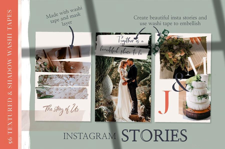 Procreate笔刷-205款纸胶带纹理图案笔刷素材合集 笔刷资源 第7张-素材湾丨精选海外优质设计素材资源 Procreate笔刷-205款纸胶带纹理图案笔刷素材合集 笔刷资源 sucaiwan.com