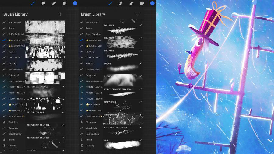Procreate笔刷-雪白花边粉笔星光云雾柔软纹理笔刷素材 笔刷资源 第4张-素材湾丨精选海外优质设计素材资源 Procreate笔刷-雪白花边粉笔星光云雾柔软纹理笔刷素材 笔刷资源 sucaiwan.com