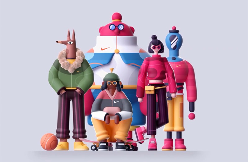 最新C4D三维插画艺术创作视频教程 设计教程 sucaiwan.com