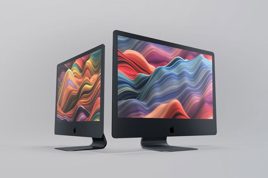 背景素材-3D抽象彩色波浪线条纹理背景图片素材 图片素材 sucaiwan.com