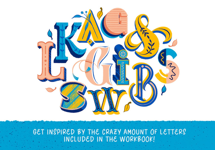 Procreate笔刷-艺术手写字体铅笔粉笔纹理笔刷和图文教程 笔刷资源 第13张-素材湾丨精选海外优质设计素材资源 Procreate笔刷-艺术手写字体铅笔粉笔纹理笔刷和图文教程 笔刷资源 sucaiwan.com