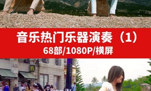 乐器演奏抖音音乐号MV热门素材
