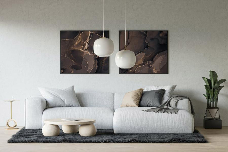 背景素材-抽象液态流动金色岩石大理石墨水纹理背景图片素材 图片素材 sucaiwan.com