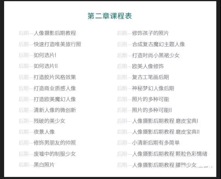 Photoshop+LR顶级人像摄影后期调色修图教程 设计教程 sucaiwan.com