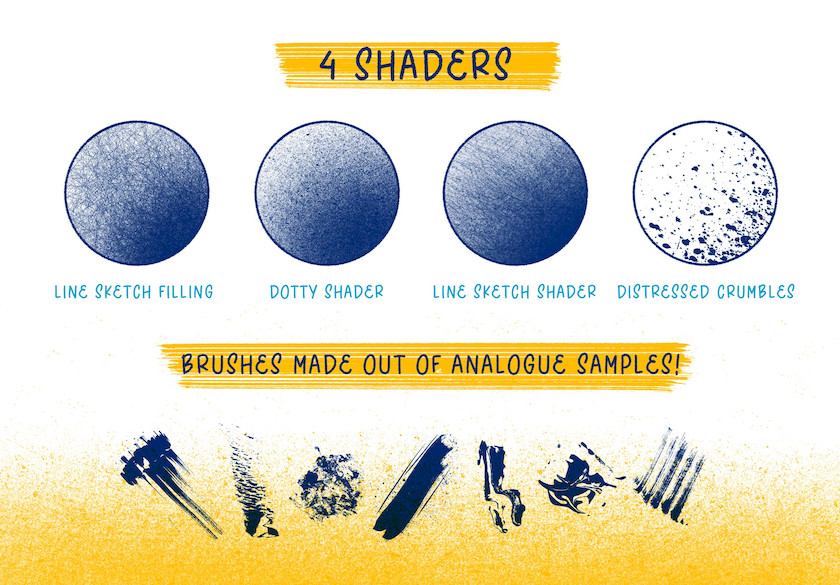 Procreate笔刷-艺术手写字体铅笔粉笔纹理笔刷和图文教程 笔刷资源 第5张-素材湾丨精选海外优质设计素材资源 Procreate笔刷-艺术手写字体铅笔粉笔纹理笔刷和图文教程 笔刷资源 sucaiwan.com