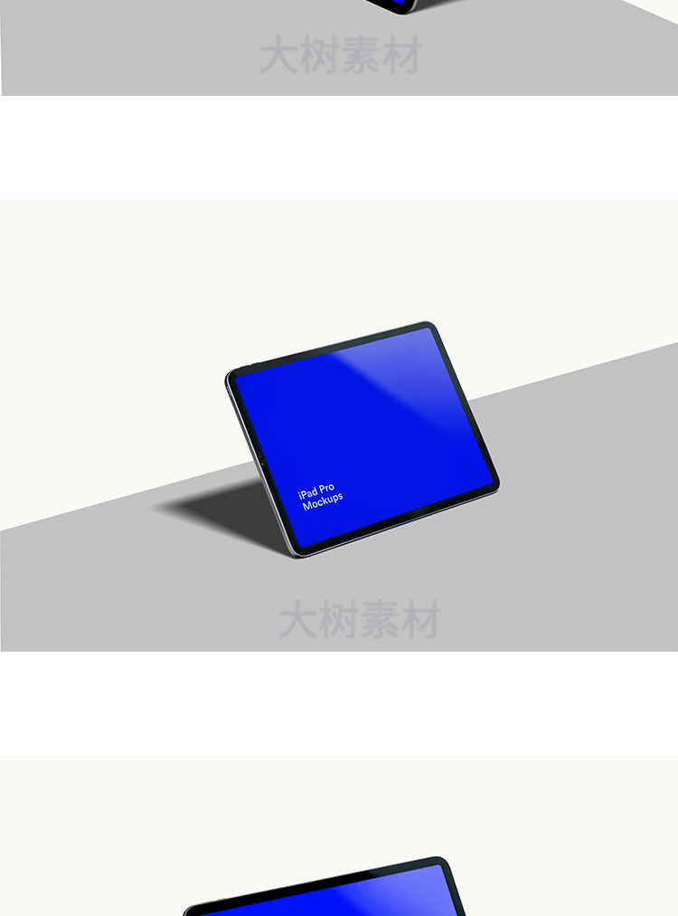 手持平板电脑UI设计网页展示效果VI智能贴图PSD样机设计模板素材 图片素材 sucaiwan.com