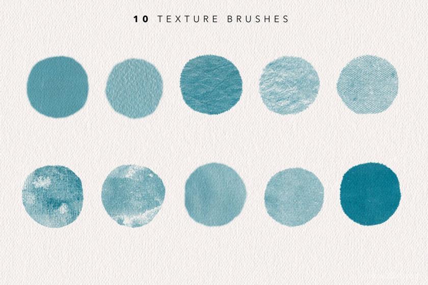 Procreate笔刷-50款水彩飞溅喷溅油漆绘画纹理笔刷素材 笔刷资源 第3张-素材湾丨精选海外优质设计素材资源 Procreate笔刷-50款水彩飞溅喷溅油漆绘画纹理笔刷素材 笔刷资源 sucaiwan.com
