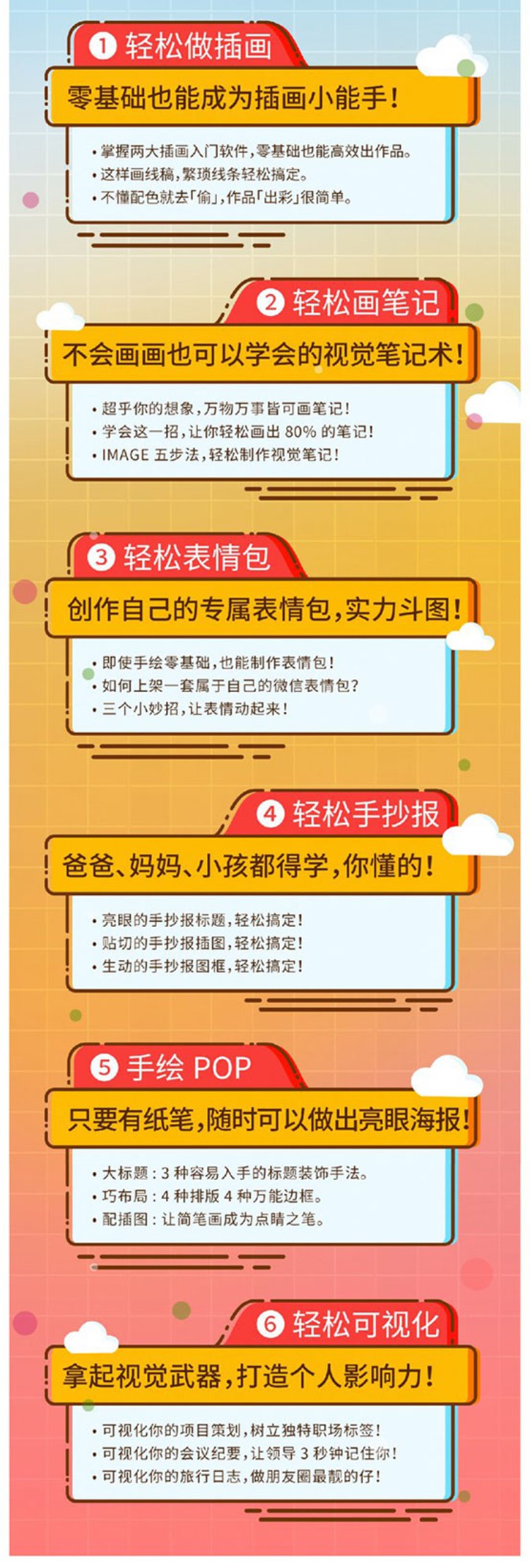 【PS教程】0基础轻松手绘训练营：轻松学会一门能赚钱的技能，好玩又有趣 设计教程 sucaiwan.com
