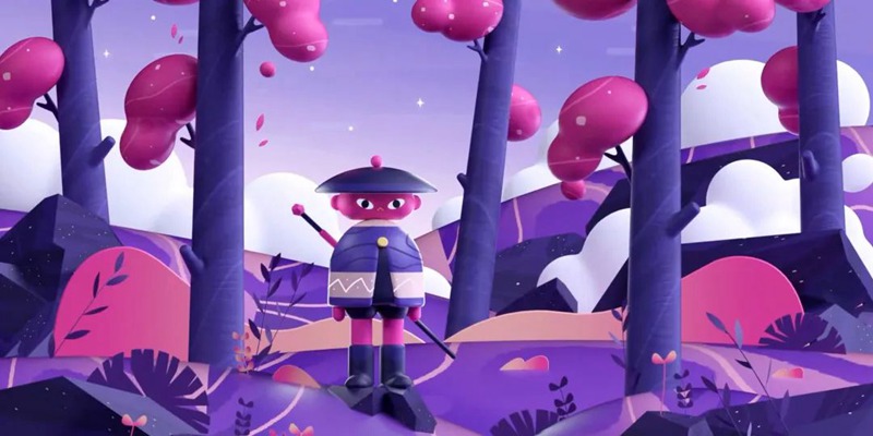 最新C4D三维插画艺术创作视频教程 设计教程 sucaiwan.com