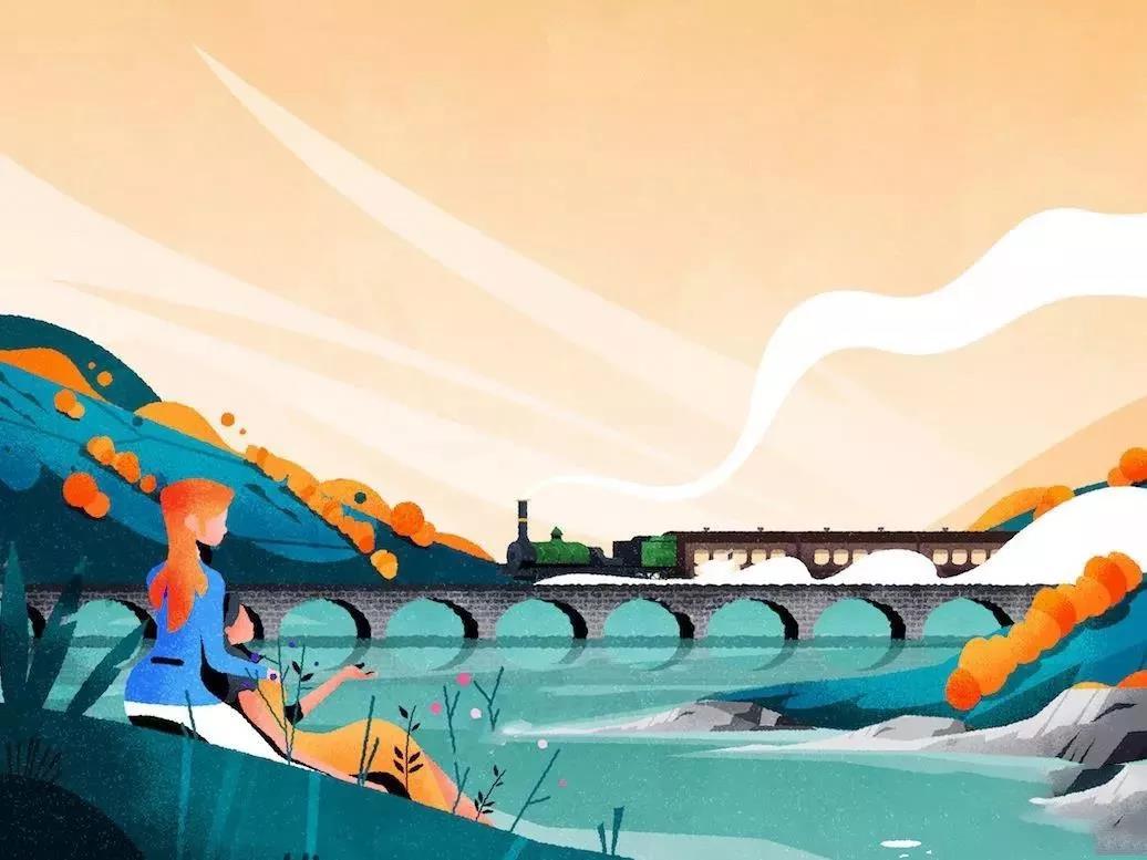 想学高逼格风景插画?这套资源就够了含教程、素材、笔刷 设计教程 第13张-素材湾丨精选海外优质设计素材资源 想学高逼格风景插画?这套资源就够了含教程、素材、笔刷 设计教程 sucaiwan.com