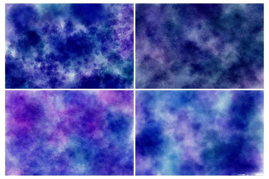 背景素材-宇宙星云水彩画背景图片素材 图片素材 sucaiwan.com