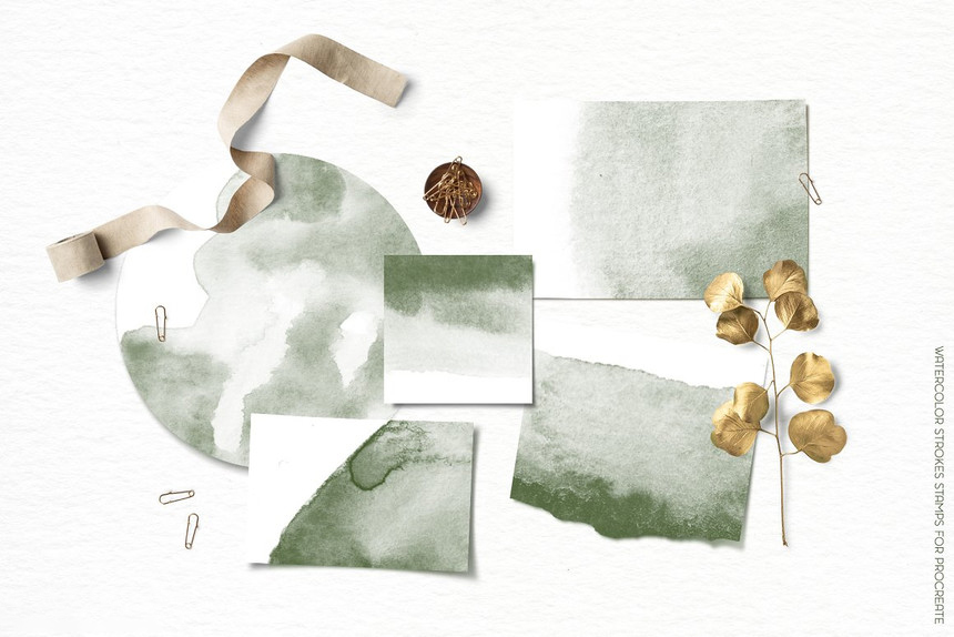 Procreate笔刷-457款抽象水彩图案Procreate笔刷素材 笔刷资源 第15张-素材湾丨精选海外优质设计素材资源 Procreate笔刷-457款抽象水彩图案Procreate笔刷素材 笔刷资源 sucaiwan.com