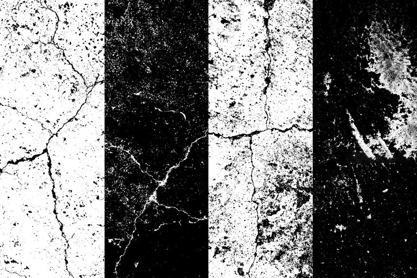 背景素材-破裂斑驳做旧纹理复古效果叠加背景素材包 图片素材 sucaiwan.com