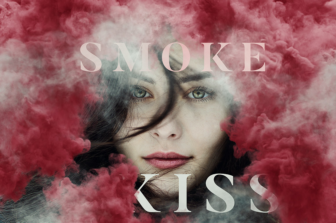 PS高清绚丽彩色逼真烟雾云雾萦绕PSD背景 图片素材 sucaiwan.com