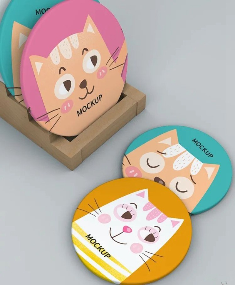 中国风文化产品包装茶叶滑板PSD模板样机 图片素材 sucaiwan.com