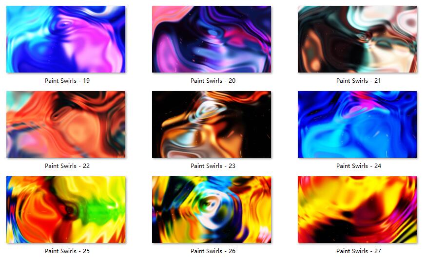 背景素材-油漆漩涡纹理彩色渐变背景图片素材 图片素材 sucaiwan.com