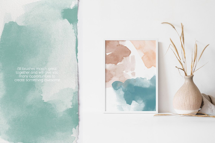 Procreate笔刷-457款抽象水彩图案Procreate笔刷素材 笔刷资源 第3张-素材湾丨精选海外优质设计素材资源 Procreate笔刷-457款抽象水彩图案Procreate笔刷素材 笔刷资源 sucaiwan.com