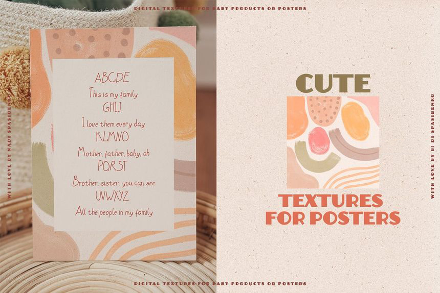 背景素材-可爱抽象线条纹理背景图片素材 图片素材 sucaiwan.com