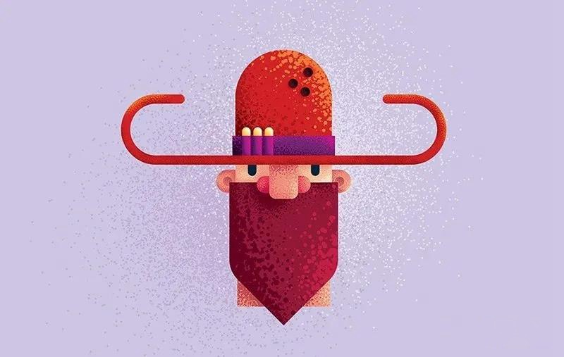 28款PS超质感颗粒肌理笔刷，插画立马变立体 笔刷资源 sucaiwan.com