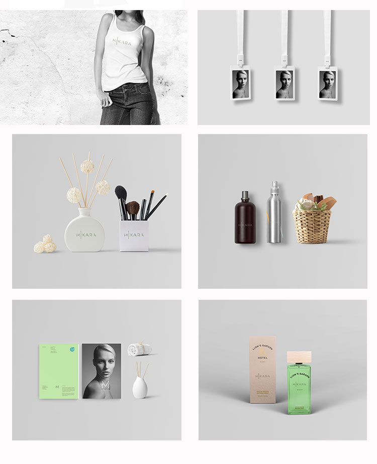 服饰潮牌服装品牌VI智能贴图样机效果LOGO展示PSD设计素材模板 图片素材 sucaiwan.com