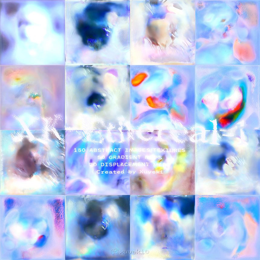 背景素材-抽象扭曲外星空灵效果纹理背景图片素材 图片素材 sucaiwan.com